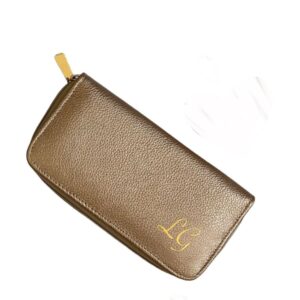 Rose Gold Leather Wallet