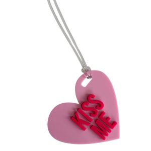 heart personalized tag
